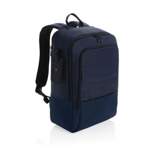 Armond AWARE™ RPET 15.6" Laptop-Rucksack, navy blau