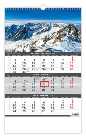 3-Monatskalender Berge - Reklamnepredmety