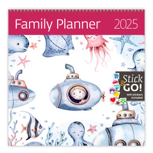 Familienplaner-Wandkalender - Reklamnepredmety