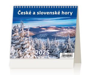 Tischkalender MiniMax Tschechische und slowakische Berge - Reklamnepredmety