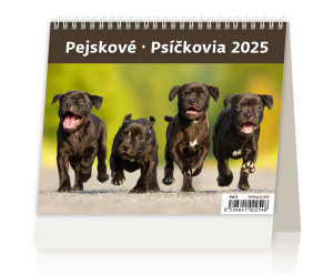 Tischkalender MiniMax Hunde - Reklamnepredmety