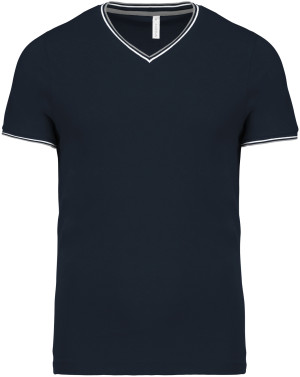 Herren Piqué V-Neck T-Shirt - Reklamnepredmety